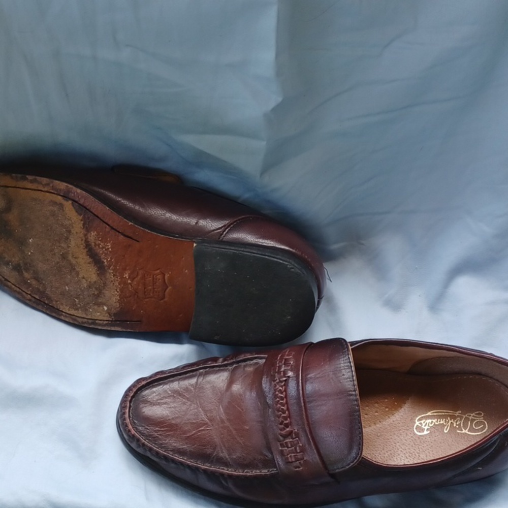 Men's shoes. EEE Cordavan color